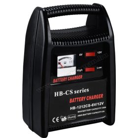   Autó akkumulátor töltő, gyors töltő 6/12 Volt 12A HB1212CS