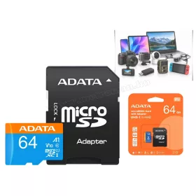   Memória kártya nagysebességű 64 GB micro SDXC - Class 10 MAUSDX64GUICL10A1-RA1