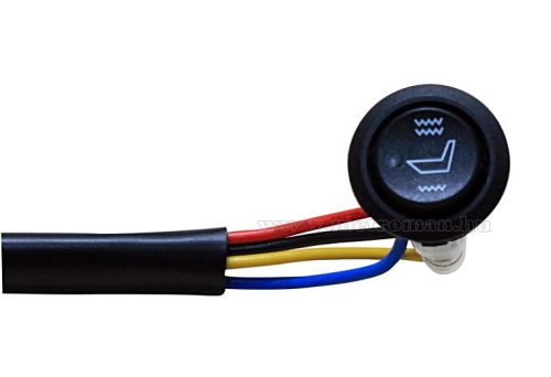 Teflonszálas beépíthető autós ülésfűtés Kiyo AWHL-Teflon-Kevlár