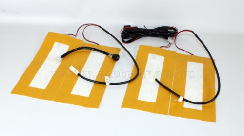 Teflonszálas beépíthető autós ülésfűtés Kiyo AWHL-Teflon-Kevlár