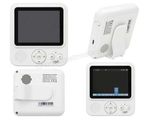 Vezeték nélküli kamera, megfigyelő és bébiőr kamera hordozható LCD monitorral MBM280