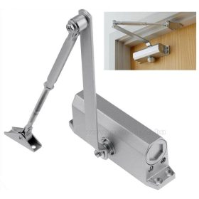   Hidraulikus ajtóbehúzó, ajtó becsapódás gátló, karos, fordítható MBN003