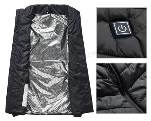 Elektromos fűthető mellény MBQ96-USB M méret