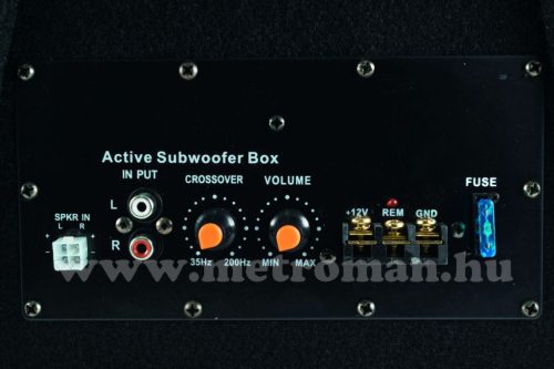 Autós aktív mélynyomó, szubláda, BS 10/A