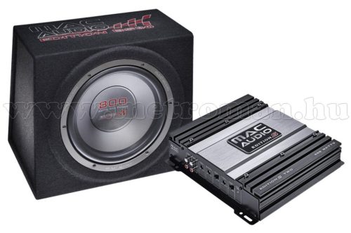 MacAudio Edition S2 BS30 mélyláda + S-TWO autóerősítő csomag