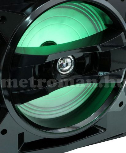 Hordozható USB/SD/MP3 lejátszó, Bluetooth Multimédia hangfal FM rádióval és Karaoke funkcióval BT 1650