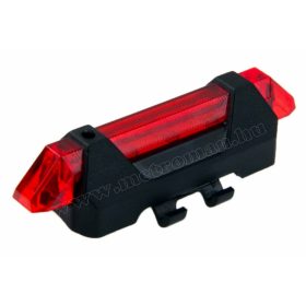Bicikli, kerékpár LED lámpa, tölthető piros BV14RD