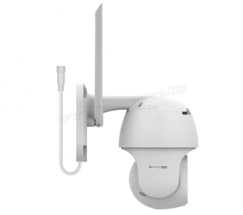 Napelemes 4G IP kamera, mobilnetes SIM kártyás kültéri biztonsági kamera Connect C100-FHD Solar TuyaSmart