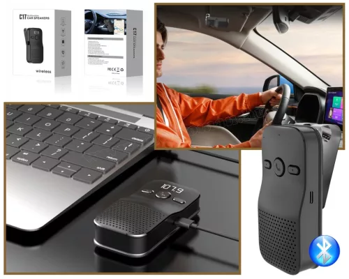 Autós Bluetooth kihangosító MC17-BT