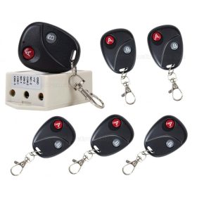   Univerzális kapu távirányító, garázskapu távirányító modul MCA500-433MHz-EX1 6 db távirányítóval