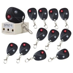   Univerzális kapu távirányító, garázskapu távirányító modul MCA500-433MHz-EX3 12 db távirányítóval