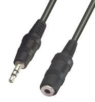 Fejhallgató hosszabbító  3,5 mm jack hosszabbító 5 m VLAP22050B50