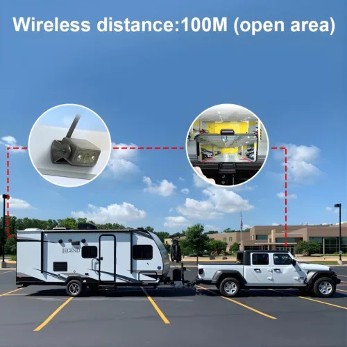 Napelemes mágneses WIFI tolatókamera és rakomány figyelő kamera MCAM265W-HD JoyTrip