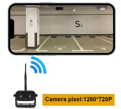 Napelemes mágneses WIFI tolatókamera és rakomány figyelő kamera MCAM265W-HD JoyTrip