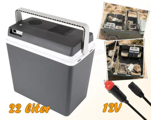 Autós hordozható termoelektromos hűtőtáska 22 liter 12V MCB23