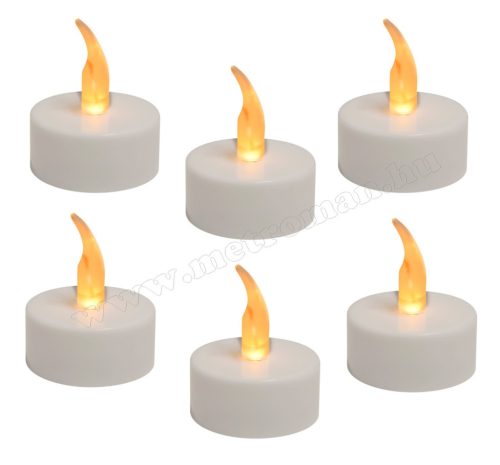 LED teamécses CD 6/WH, 6 darabos szett