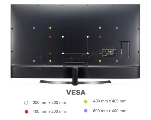 Fali TV tartó konzol 32-75" MCD89