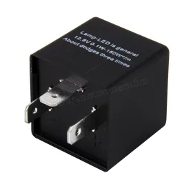   Autó LED indexrelé állítható villogási sebességgel Bal pozitív CF13-KT JL-02