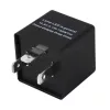 Autó LED indexrelé állítható villogási sebességgel Jobb pozitív CF14-KT JL-02