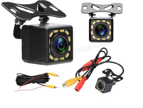 Tolatókamera szett 4,3"-os LCD monitorral, CLM-0105-M0197P-LED