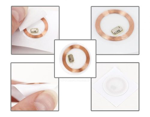 Írható - Újraírható RFID Proxy kártya matrica kivitelben CM-Sticker3-125KH-RW