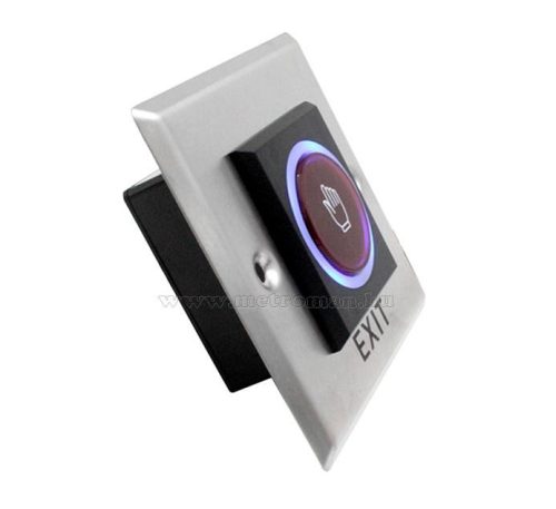 Érintés nélküli ajtó nyitó kiléptetőgomb távirányítóval beléptető rendszerekhez MCMK1AB-R-EXIT