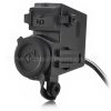 Motorkerékpár szivargyújtó aljzat, vízmentes, 12 V, USB-vel