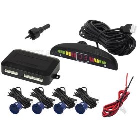   Tolatóradar LED kijelzővel MCPW4-22-BL Kék színű szenzorokkal