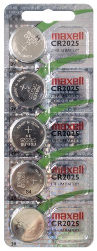 Litium gombelem MAXELL CR2025