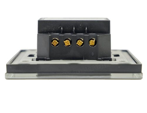 Intelligens Wifi okos termosztát Gázkazánhoz és elektromos fűtéshez MCT25B-WIFI TuyaSmart Fekete