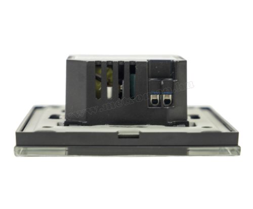 Intelligens Wifi okos termosztát Gázkazánhoz és elektromos fűtéshez MCT26B-WIFI TuyaSmart Fekete