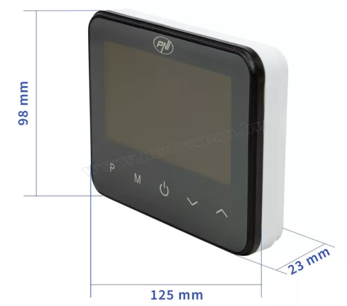 Intelligens vezeték nélküli Wifi  termosztát MCT40-PRO-WIFI TuyaSmart
