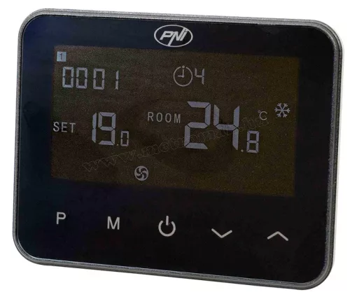 Intelligens vezeték nélküli Wifi  termosztát MCT40-PRO-WIFI TuyaSmart