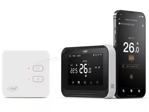 Intelligens vezeték nélküli Wifi  termosztát MCT45-WIFI TuyaSmart