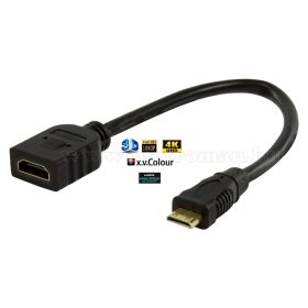 HDMI mini HDMI átalakító adapter kábel