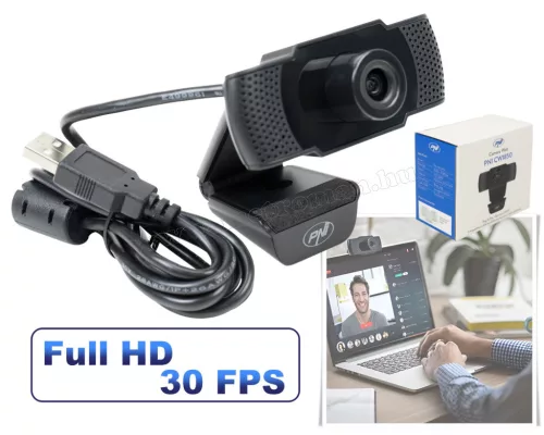 Full HD USB webkamera mikrofonnal 1080P MCW1850