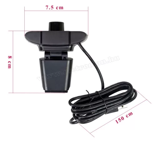 Full HD USB webkamera mikrofonnal 1080P MCW1850