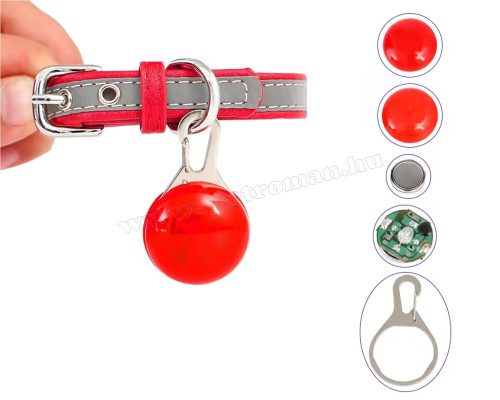 Kutya nyakörv lámpa Biztonsági lámpa MD126