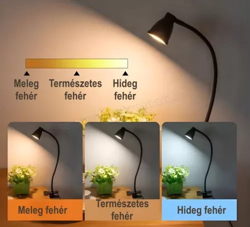 Csíptethető Asztali LED lámpa MD130