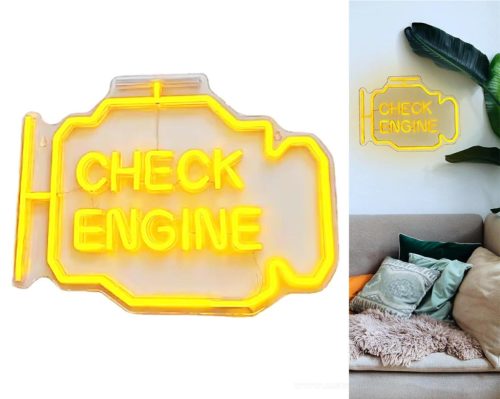 Check Engine LED világító tábla MD135