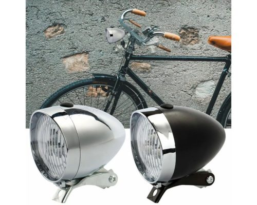 Retro kerékpár első lámpa MD14A