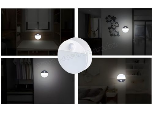 Vezeték nélküli elemes LED lámpa mozgásérzékelővel MD157LED
