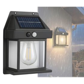   Napelemes mozgásérzékelős falra szerelhető LED lámpa MD159SOLAR