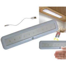   Akkumulátoros Mozgásérzékelős Mágneses LED lámpa MD163