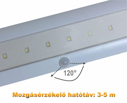 Akkumulátoros Mozgásérzékelős Mágneses LED lámpa MD163
