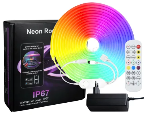 Bluetooth-os Neon RGB LED szalag MD189BT