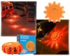 Elemes LED figyelmeztető lámpa Vészvillogó MD228