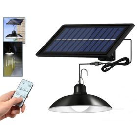 Napelemes kemping LED lámpa távirányítóval MD53DSOL