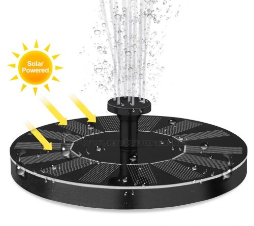 Úszó napelemes kerti tó szökőkút  MD70A-Solar