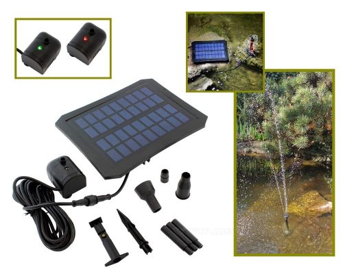 Napelemes kerti tó szökőkút MD70E-Solar